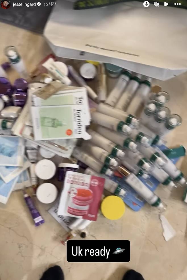 사진=린가드 SNS 캡처