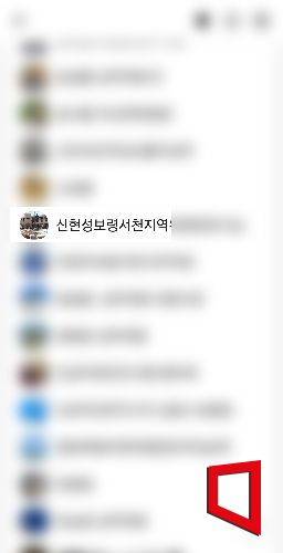 보령지역 민주당 카카오톡 단톡방 이미지/제보자