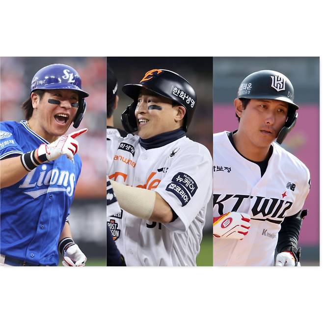 스토브리그 2막 주인공은 KBO리그 대표 베테랑 3인이다. 사진=구단 제공