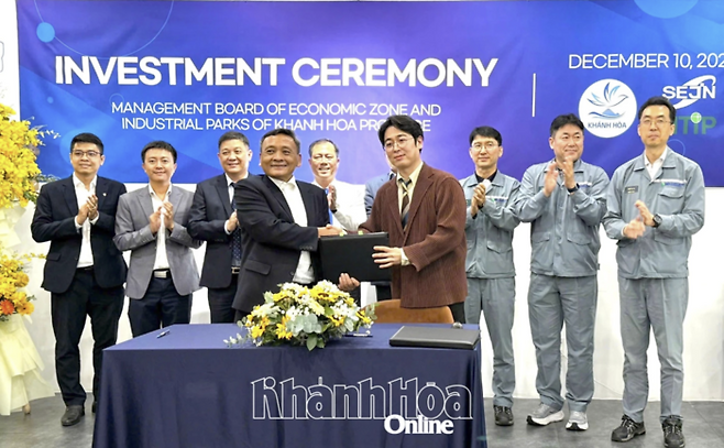 세진중공업은 최근 베트남 칸호아성에 위치한 닌뚜이(Ninh Thuy) 산업단지 입주를 위한 부지계약 체결을 마치는 등 글로벌 생산능력 확대에 나섰다.