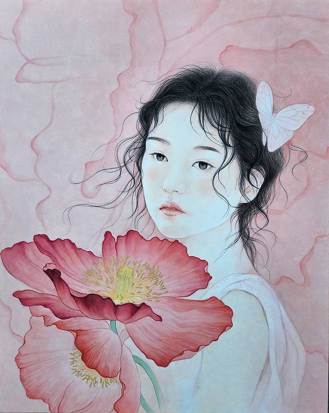 ‘소녀-꽃이되어’