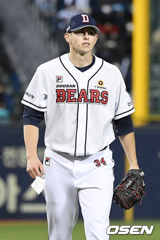 두산 베어스 시절 크리스 플렉센 / OSEN DB