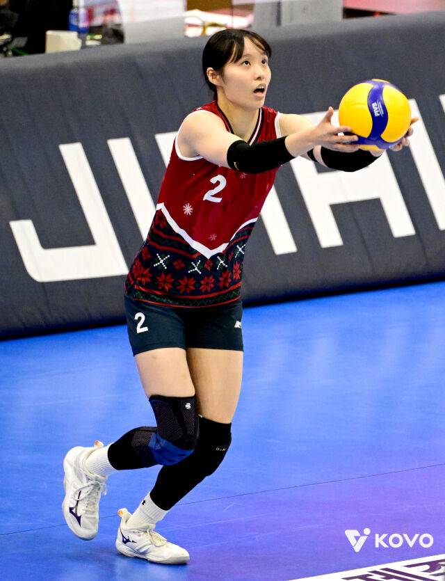 현대건설 신인 아웃사이드 히터 이채영./KOVO