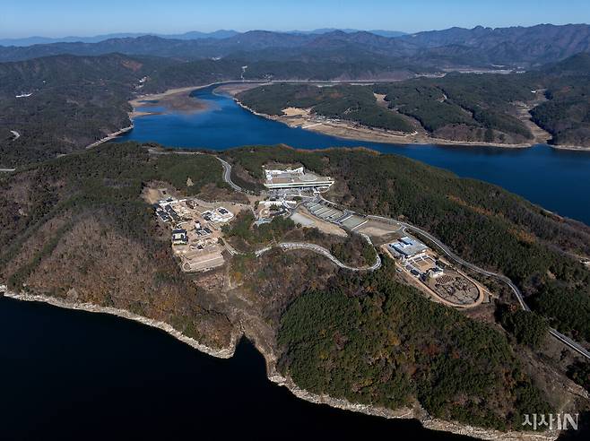 3대 문화권 사업 최대 규모인 안동 한국문화테마파크·안동국제컨벤션센터·세계유교문화박물관. ⓒ시사IN 조남진