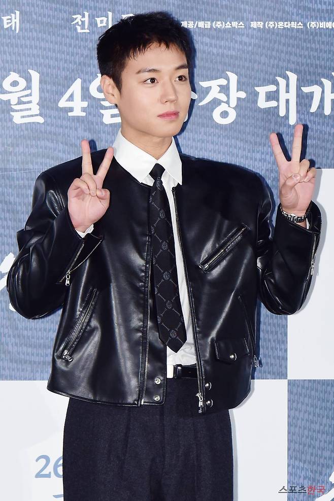 영화 '왕과 사는 남자' 제작보고회에 참석한 배우 박지훈. 25.12.19 ⓒ이혜영 기자 lhy@hankooki.com