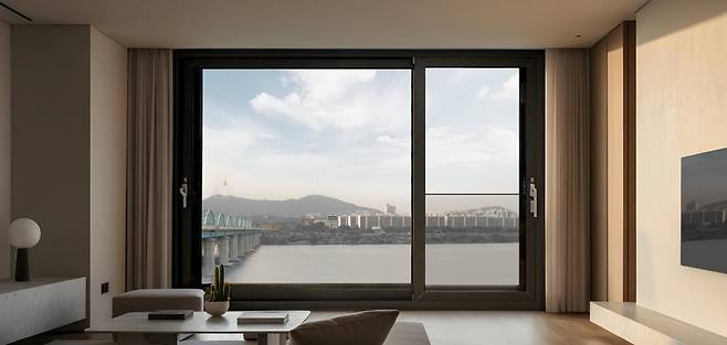 '반포 디에이치 클래스트'에 들어가는 이건창호의 'ESS 300 LS' 창호./제공=이건창호