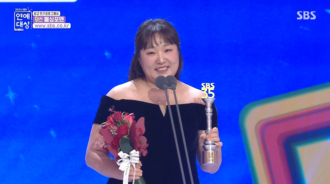 개그맨 이수지. SBS ‘연예대상’ 캡처