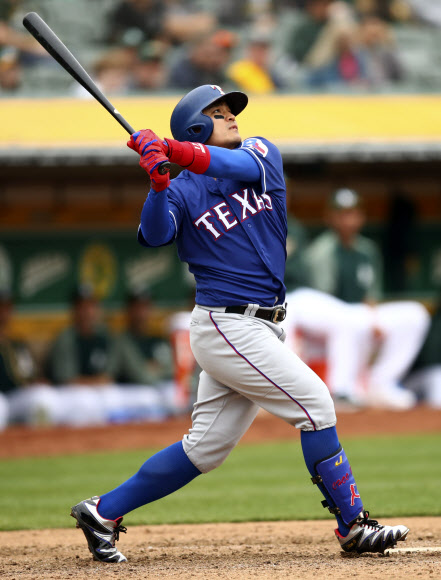텍사스 레인저스 시절의 추신수. AP 연합뉴스