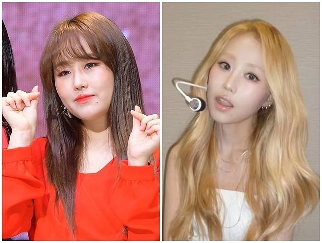 러블리즈 ‘베이비소울’로 활동했던 이수정이 오랜만에 무대에 올라 근황을 전했다. / 사진 = 천정환 기자 / 이수정 SNS