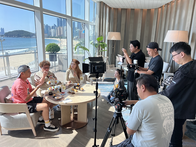 대만 예능, 부산 관광 매력 촬영