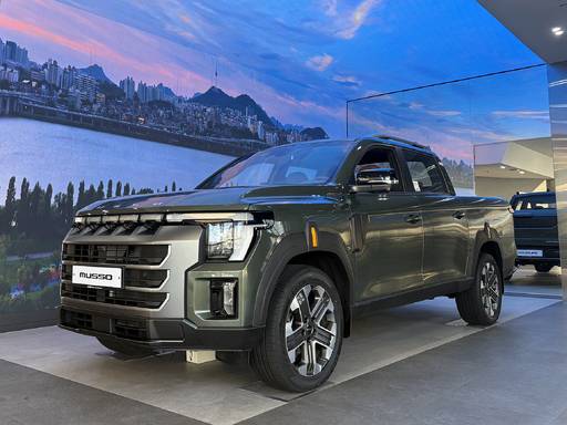 KGM의 신형 픽업 ‘무쏘(MUSSO)’. KGM 제공