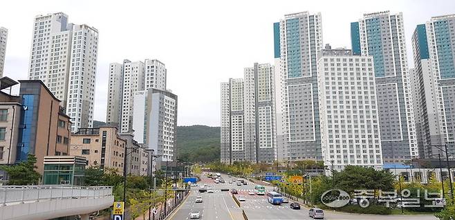 광명 일직동 광명역 일대. 중부포토DB