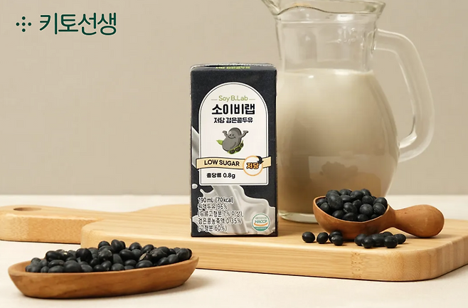 키토선생 소이비랩 저당 검은콩두유. 넛지헬스케어 제공