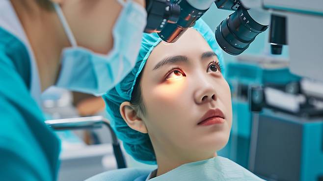 백내장은 30~50대 젊은 층에게도 발병하므로 주의가 필요하다|출처: 클립아트코리아