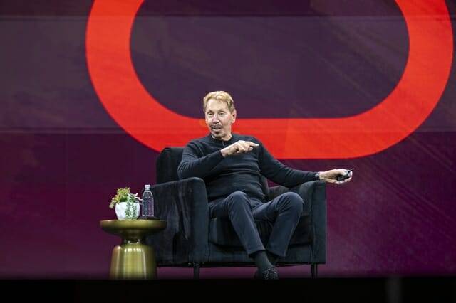 래리 엘리슨 회장은 데이터 중심으로 급변하는 AI시대 핵심 기술로 '오라클 AI 데이터 플랫폼'을 제시했다. (이미지=오라클)