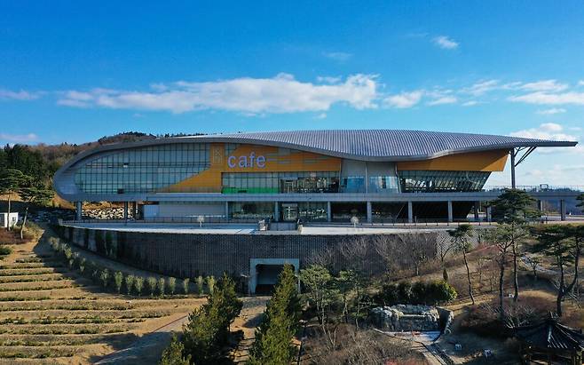 보성 봇재 그린다향 전경 ⓒ보성군