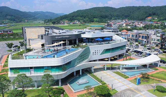 보성 율포해수녹차센터 전경 ⓒ보성군