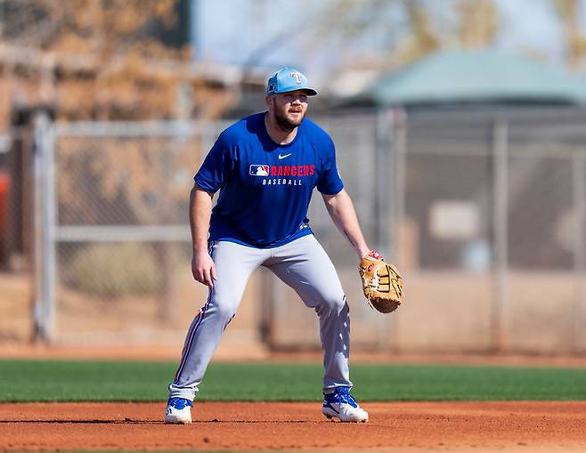 (텍사스 1루수 제이크 버거)