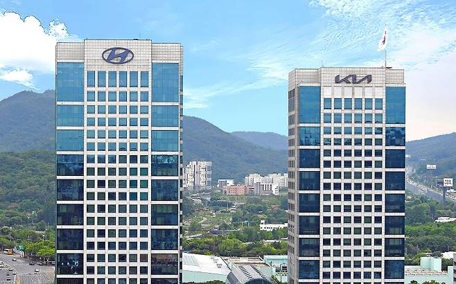 현대차·기아 서울 양재동 본사.