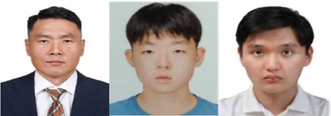 사진 왼쪽부터 동계체전에 대표 선수로 출전하는 신의현, 배선훈, 김도현. 사진=시장애인체육회 제공.