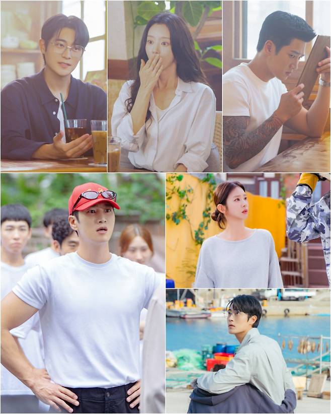 ‘스프링 피버’ 안보현, 이주빈x차서원 미행 (제공: tvN)