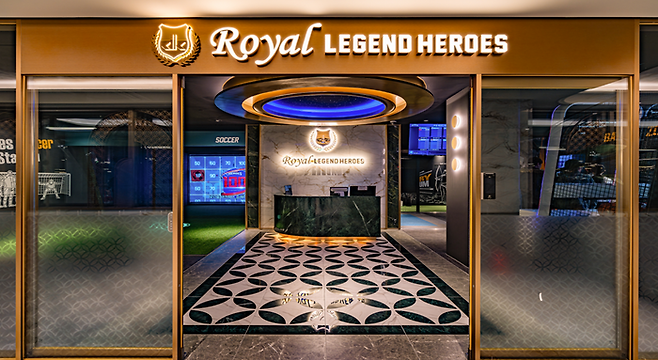 신검단 로열파크씨티Ⅱ에 조성된 ‘로열 레전드 히어로즈’ 모습 <사진=DK아시아>