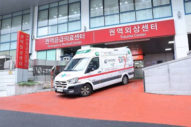 가천대길병원의 권역외상센터. 사진 가천대길병원