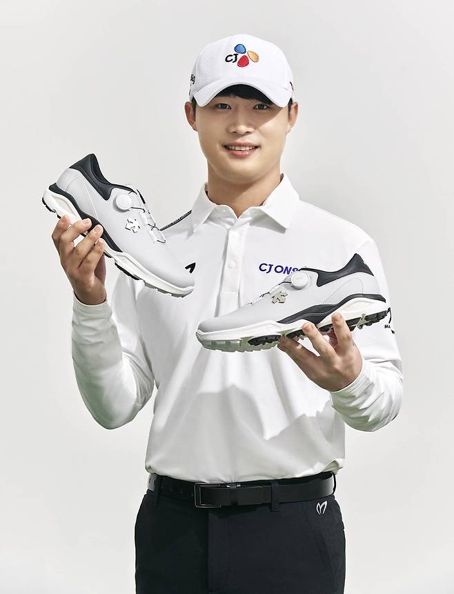 KPGA투어 ‘영건’ 기수 배용준도 팀 데상트골프로 새 시즌을 치른다. 사진 | 데상트코리아