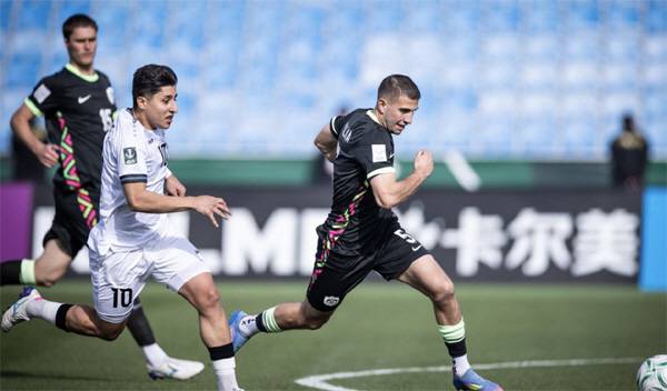 이라크와 호주 경기 장면. 출처=AFC 홈페이지 캡쳐