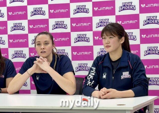 레베카와 김다은./인천=이보미 기자