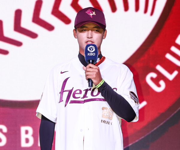 키움의 1순위 신인 박준현(사진=키움)