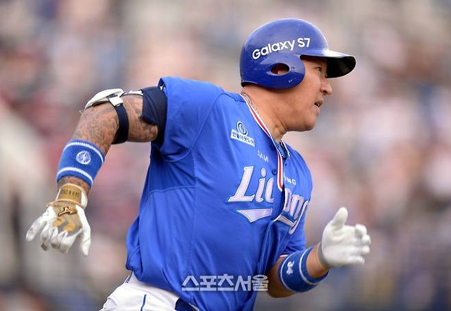 2016시즌 삼성 최형우의 모습. 사진 | 스포츠서울DB