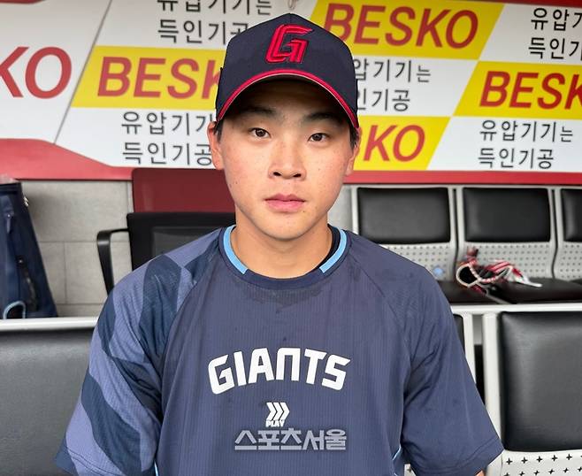 박찬형이 인터뷰에 임하고 있다. 광주 | 박연준 기자 duswns0628@sportsseoul.com