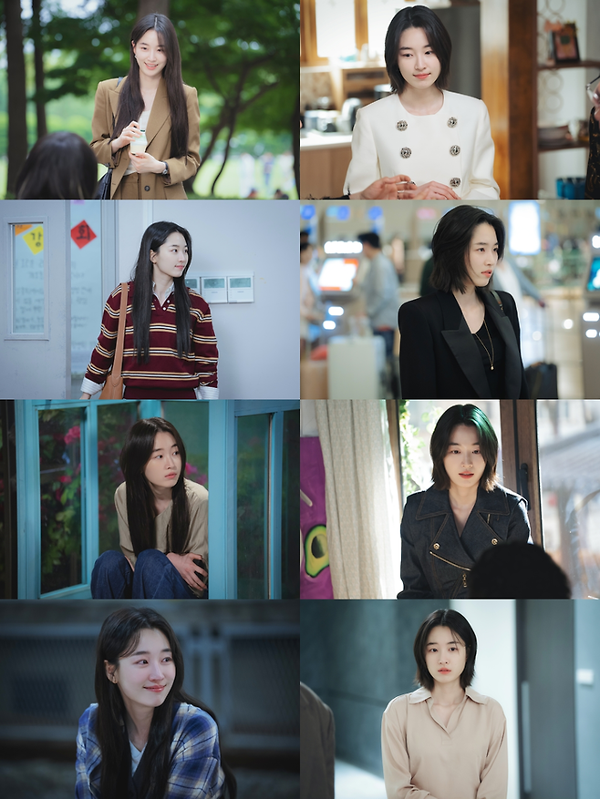 JTBC 드라마 ‘경도를 기다리며’에서 서지우 역을 연기한 배우 원지안 출연장면. 사진 JTBC