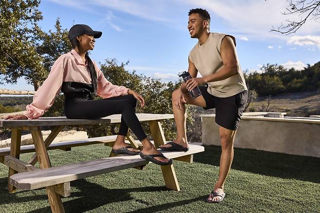 미국 리커버리 슈즈 브랜드 '우포스'(LF 제공)