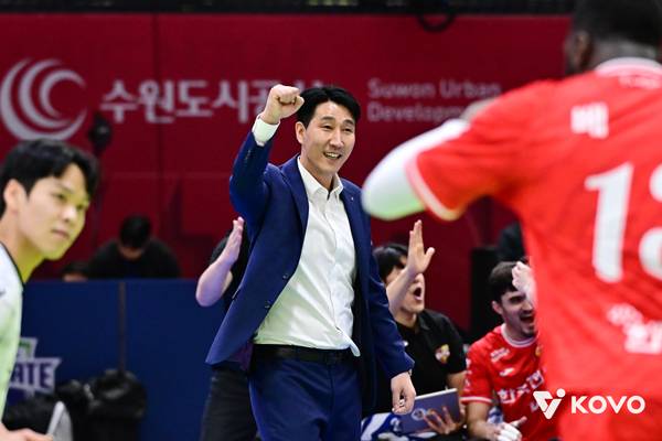 권영민 한국전력 감독이 필승 의지를 드러냈다. 사진 제공= KOVO