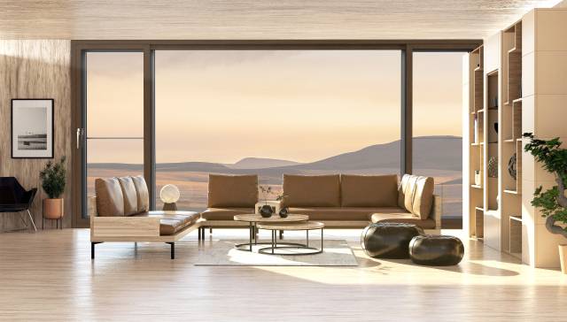 현대L&C ‘레하우 R-900’이 적용된 창호 이미지.사진제공=현대L&C