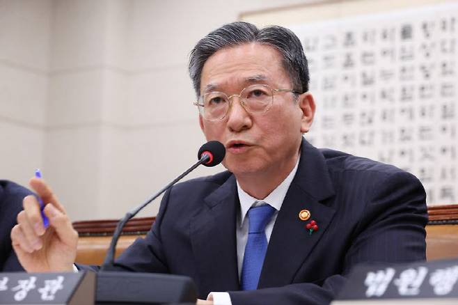 정성호 법무부 장관.(사진=뉴스1)