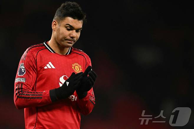 맨체스터 유나이티드의 카세미루. ⓒ AFP=뉴스1