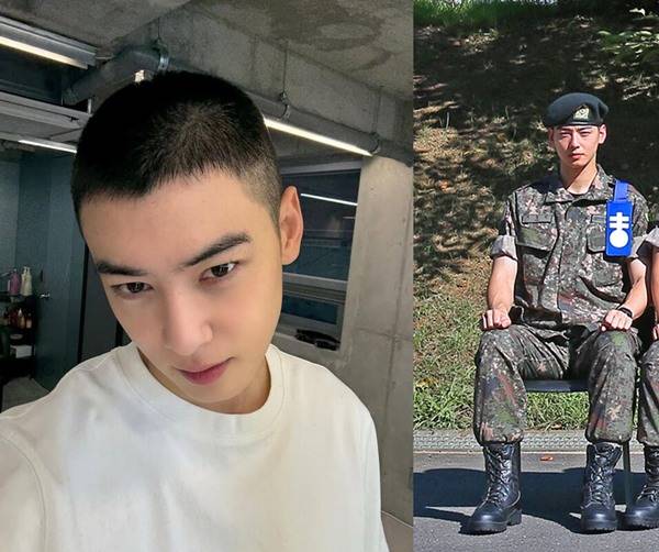 ⓒ차은우 SNS / 육군훈련소 홈페이지