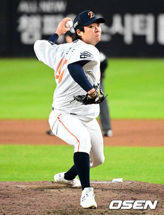 한화 이글스 시절 김범수. /OSEN DB