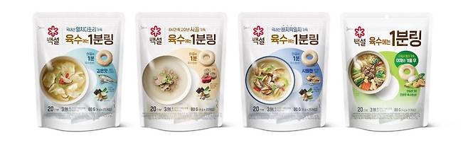 CJ제일제당 ‘백설 육수에는 1분링’