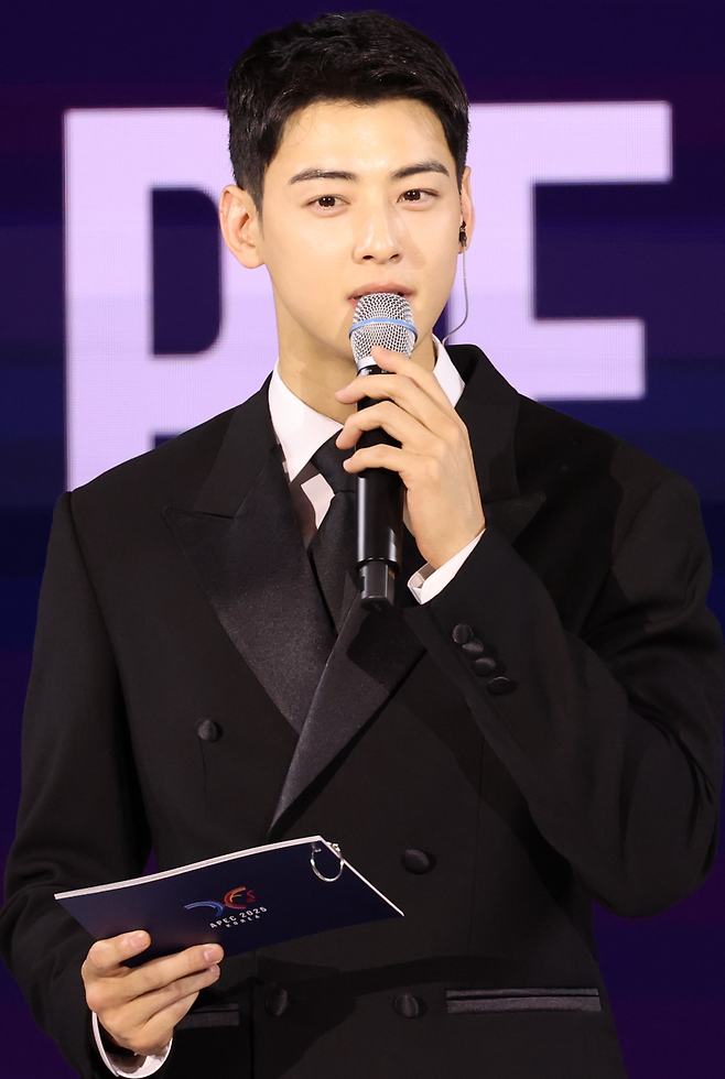 배우 차은우. 연합뉴스