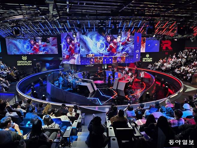 서울 종로구 종각역 인근 그랑서울 3층에 있는 치지직 롤파크. 전승훈 기자 raphy@donga.com