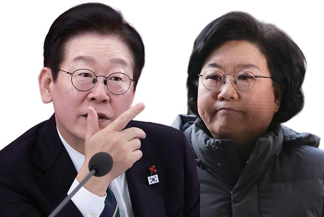 이재명 대통령(왼쪽)과 이혜훈 전 기획예산처 장관 후보자 ⓒ연합뉴스