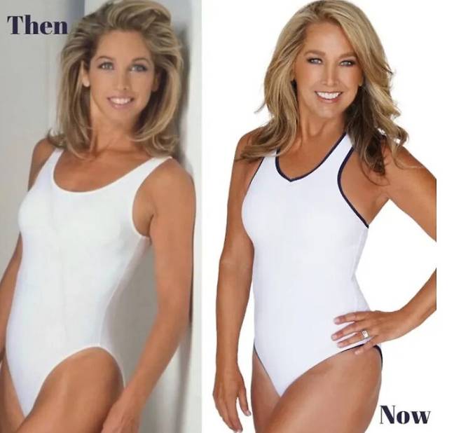 68세 데니스 오스틴이 36년 전 모습과 현재를 비교한 사진을 공개했다. 사진=데니스 오스틴 소셜미디어