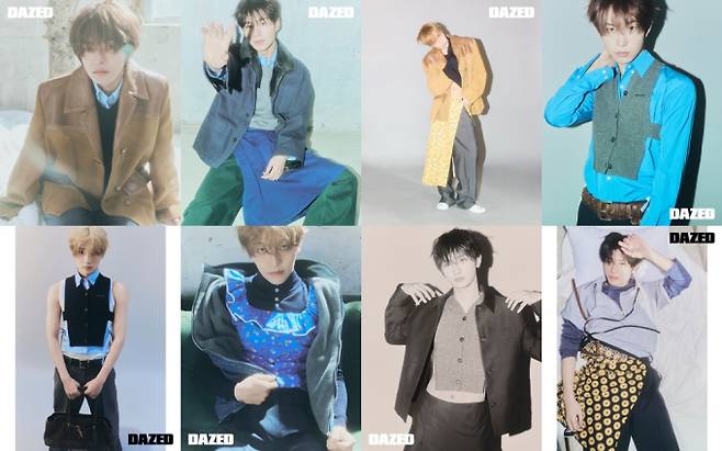 알파드라이브원, 남다른 콘셉트 소화력 (제공: 데이즈드)