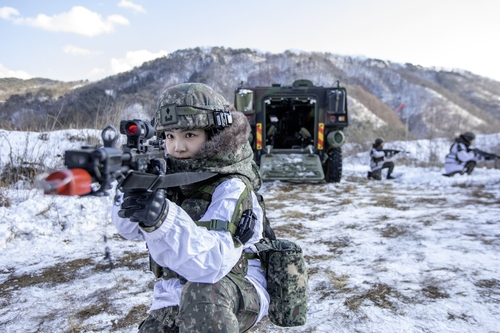 ▲ 육군 2군단 혹한기 훈련. 육군 2군단 제공