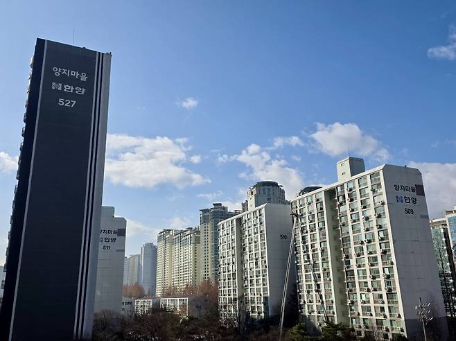 분당 양지마을 단지들. /사진=양지마을 재건축 주민대표단