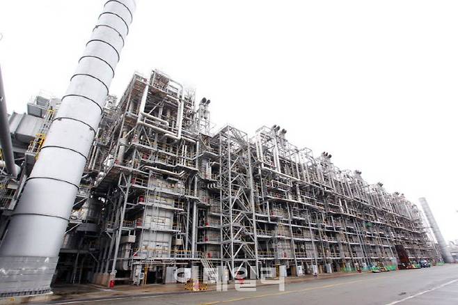 LG화학 여수 NCC 공장 전경.(사진=LG화학.)